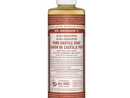 Dr. Bronner s Organic Pure Castile Liquid Soap 237mL Supply