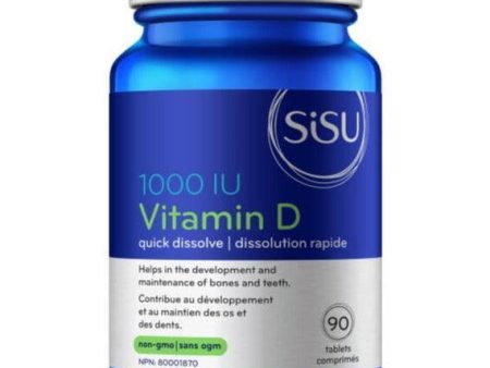 SiSU Vitamin D 1000 IU Quick Dissolve 90 Tabs Online now