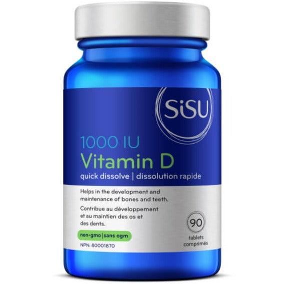 SiSU Vitamin D 1000 IU Quick Dissolve 90 Tabs Online now