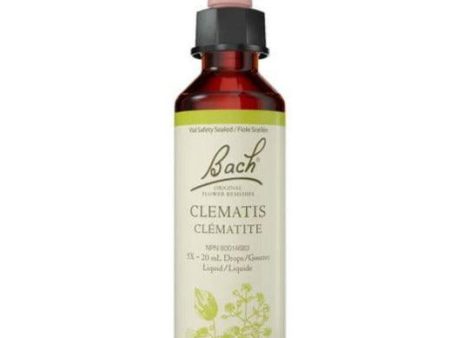 Bach Clematis 20mL Drops Liquid For Sale