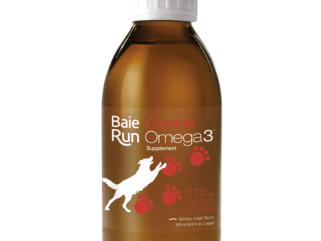 NutraSea Baie Run Canine Omega3 Smoky Meat Flavour 200mL For Discount