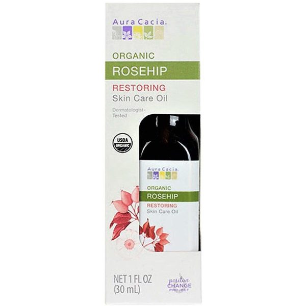 Aura Cacia Organic  Rosehip Oil  Restoring 30ML Online now