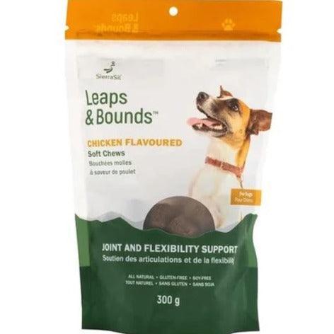 SierraSil Leaps and Bounds Chicken Flavoured Soft Chews for Dogs 300g Online now