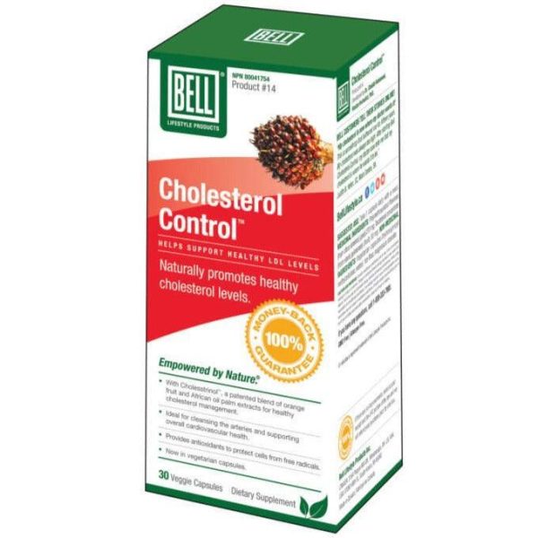 BELL Cholesterol Control 30 Veggie Caps Online now