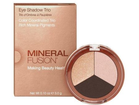 Mineral Fusion Eye Shadow Trio - Espresso Gold 3.0g Online Hot Sale