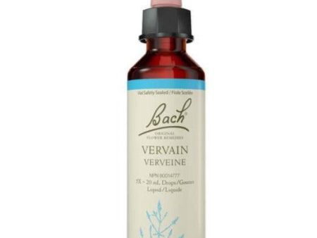 Bach Vervain 20mL Drops Liquid Online Hot Sale