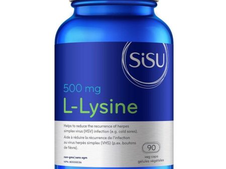 SISU L-Lysine 500MG 90 Caps Hot on Sale