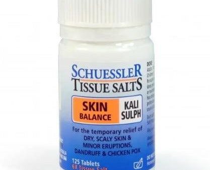 Schuessler Tissue Salts Kali Sulph 6X 125 Tablets on Sale