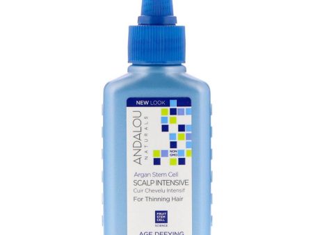 Andalou Naturals Argan Stem Cell Age Defying Scalp Intensive For Thinning Hair 62 mL Fashion