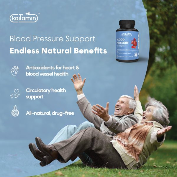 Blood Pressure Support - Supports Cardiac Health - 90 Capsules Online now