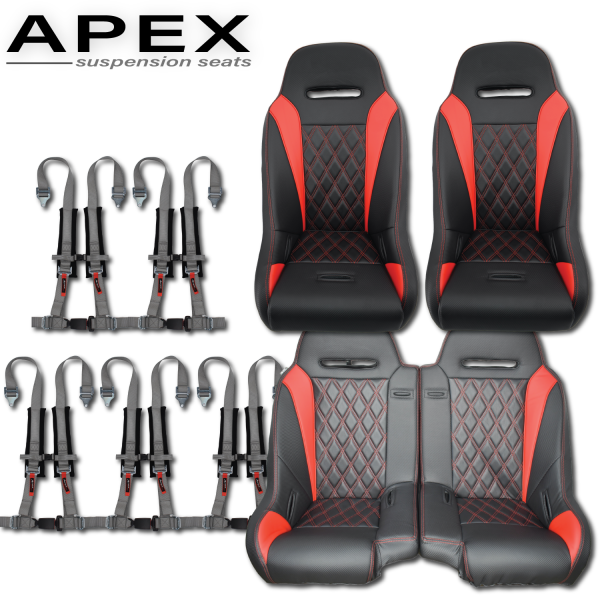 Apex Bench Seat Bundle (with Harnesses) Online now