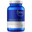 Sisu Vitamin C Plus D 500mg 120 Tabs Hot on Sale