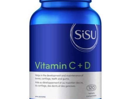 Sisu Vitamin C Plus D 500mg 120 Tabs Hot on Sale