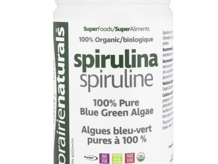 Prairie Naturals Spirulina Organic 400g Sale