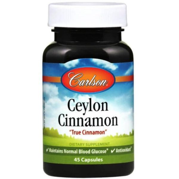 Carlson Ceylon Cinnamon 45 Caps Discount