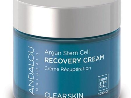 Andalou Naturals Clear Skin Recovery Cream Argan Stem Cell 50g Supply