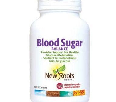 New Roots Blood Sugar Balance 120 Veggie Caps For Sale