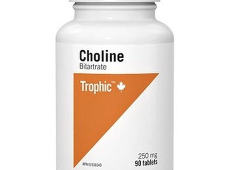 Trophic Choline Bitartrate 250mg 90 Tabs Fashion