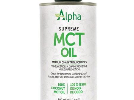 Alpha Supreme MCT Oil 500mL *Product Expiry May 2025* Online