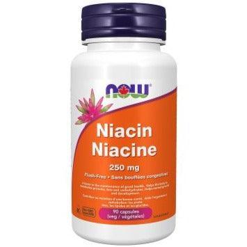 NOW Flush Free Niacin 250mg 90 Veggie Caps Online Sale