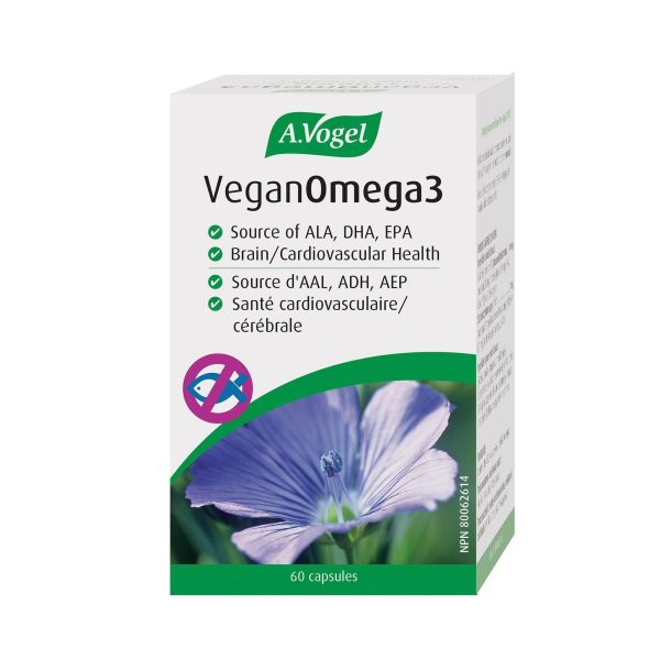 A. Vogel VeganOmega3, 60 Capsules *Product Expiry February 2025* Discount