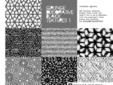 51 - GRUNGE DECORATIVE BLACK TEXTURES 1 Online now