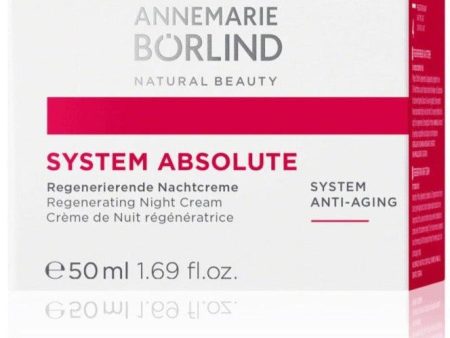 Annemarie Borlind System Absolute Night Cream - 50ml Fashion