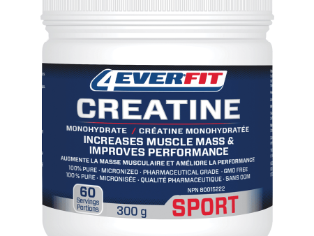 4Ever Fit Creatine Monohydrate 300g Hot on Sale