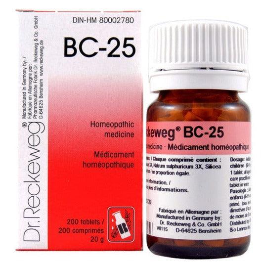 Dr Reckeweg BC25 - 200 Tablets on Sale