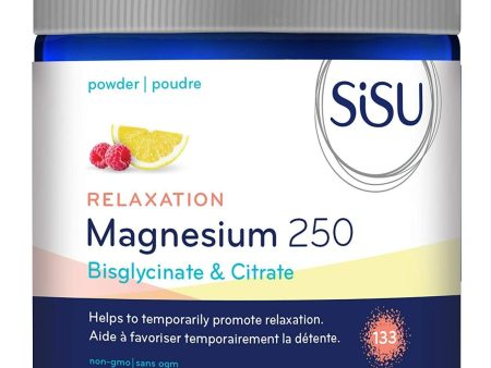 Sisu Magnesium Bisglycinate 250 133g Fashion