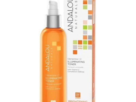 Andalou Naturals Brightening illuminating Toner Clementine + C 178mL Online Sale