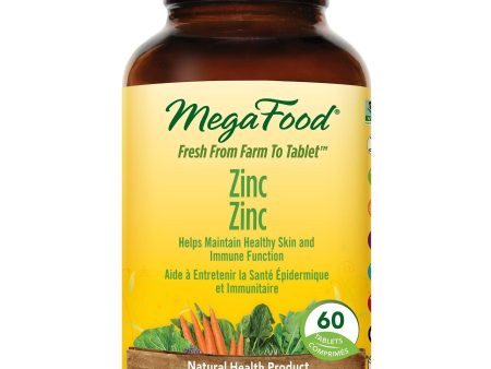 Mega Food Zinc 60 Tabs Fashion