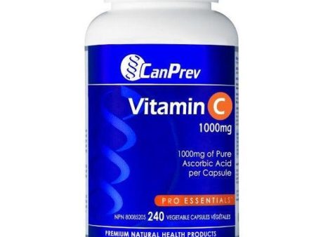 CanPrev Vitamin C 1000mg 240 Veggie Caps For Discount