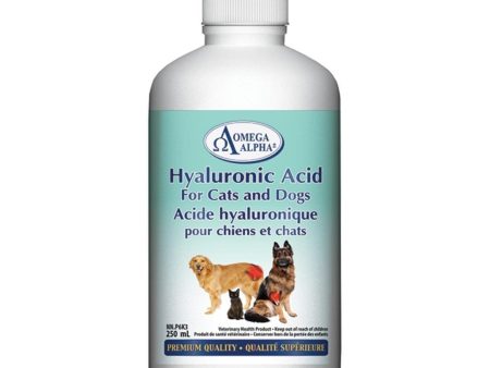 Omega Alpha Hyaluronic Acid for Cats and Dogs 250ml on Sale