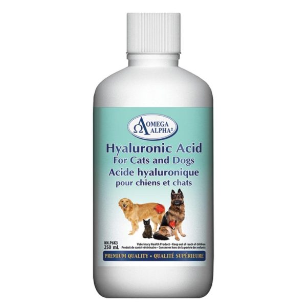 Omega Alpha Hyaluronic Acid for Cats and Dogs 250ml on Sale