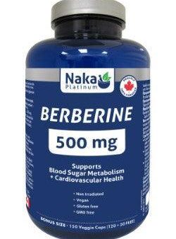 Naka Platinum - Berberine 500mg, 150 Caps on Sale