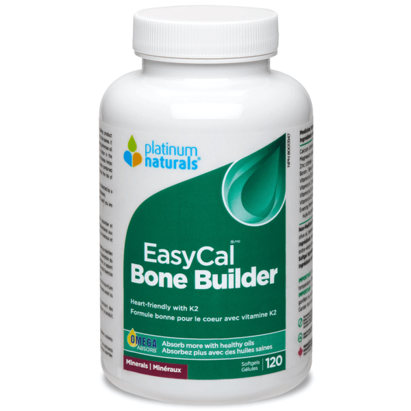 Platinum Naturals Easycal Bone Builder Minerals 120 Softgels Online