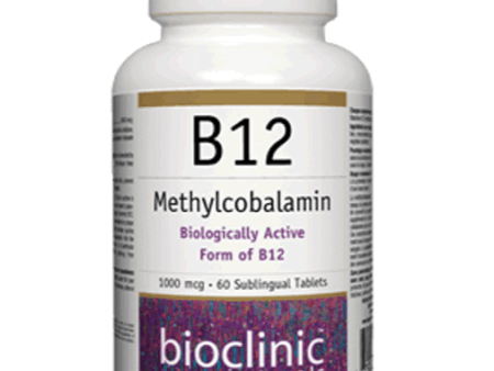 Bioclinic Naturals B12 Methylcobalamin 1000 mcg 60 Sublingual Tabs For Cheap