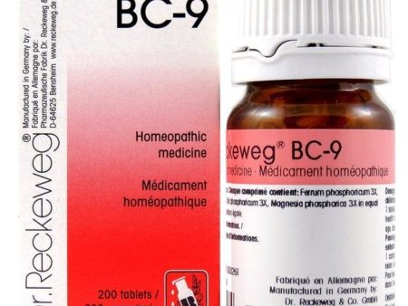 Dr Reckeweg BC-9 200 Tablets For Discount