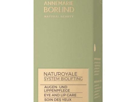 Annemarie Borlind Naturoyale System Biolifting Eye and Lip Care 15ml* Hot on Sale