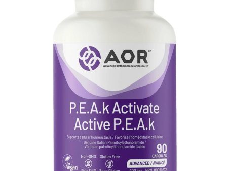 AOR P.E.A.k Activate 400mg 90 Capsules For Cheap