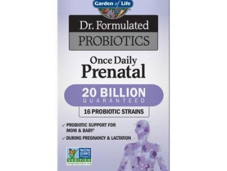 Dr. Formulated Probiotics Once Daily Prenatal Shelf-Stable 30 Caps Online Hot Sale