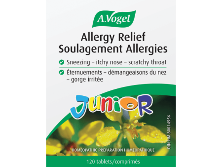 A.Vogel Allergy Relief Junior 120 Tabs Online Hot Sale