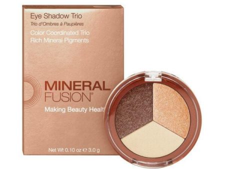 Mineral Fusion Eye Shadow Trio - Stunning 3.0g For Discount