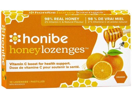 Honibe Honey Lozenges Orange 10 Lozenges Fashion