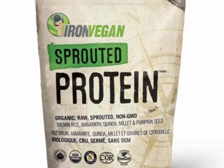 Iron Vegan Sprouted Protein Unflavoured 1kg Powder Cheap