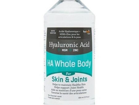 Hyalogic Hyaluronic Acid + MSM + Zinc for Joints & Skin 354ml Online Sale