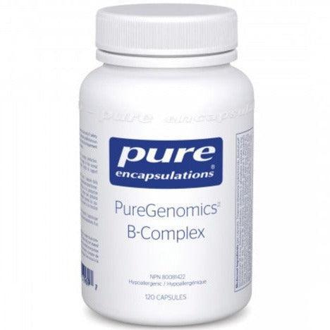 Pure Encapsulations PureGenomics B-Complex 120 Capsules Online Sale