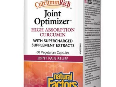 Natural Factors Curcumin Rich Joint Optimizer 60 Veggie Caps Supply