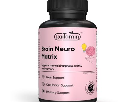 Brain Neuro Matrix - Memory, Focus, Studying Support -90 Tablets Online Sale